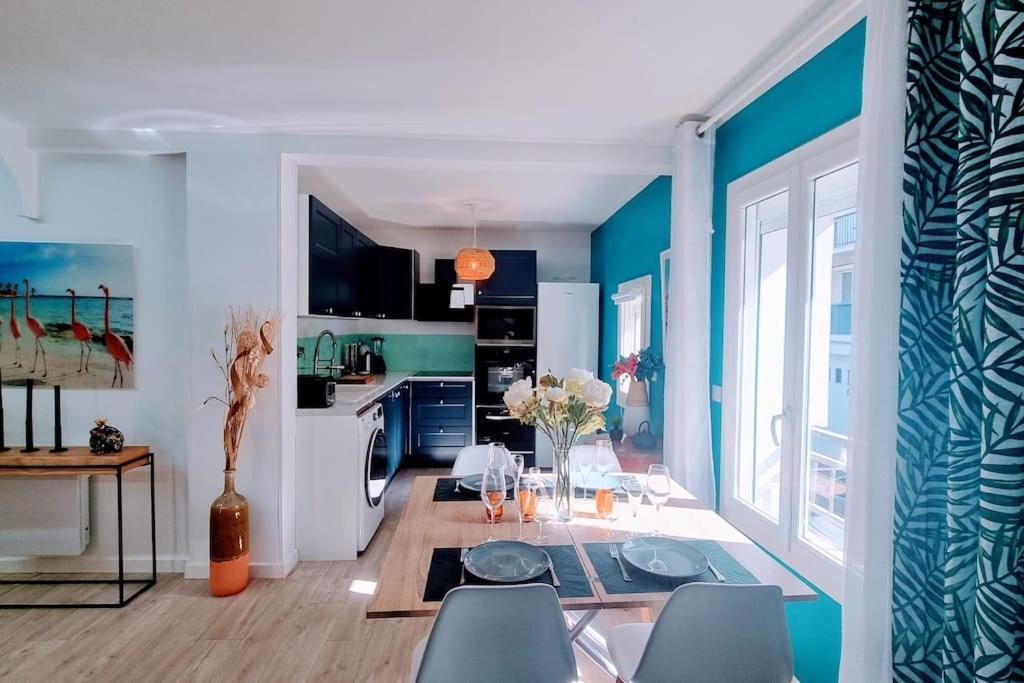 Appartement Le Clavel Superbe Deco, Centre Historique, Climatise, Parking A Proximite à Sète Extérieur photo